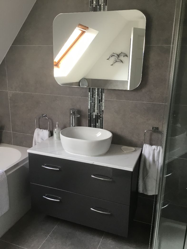 Elegant bathroom design
