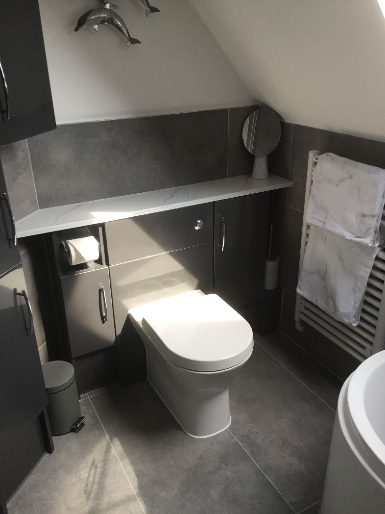 Modern shower installation