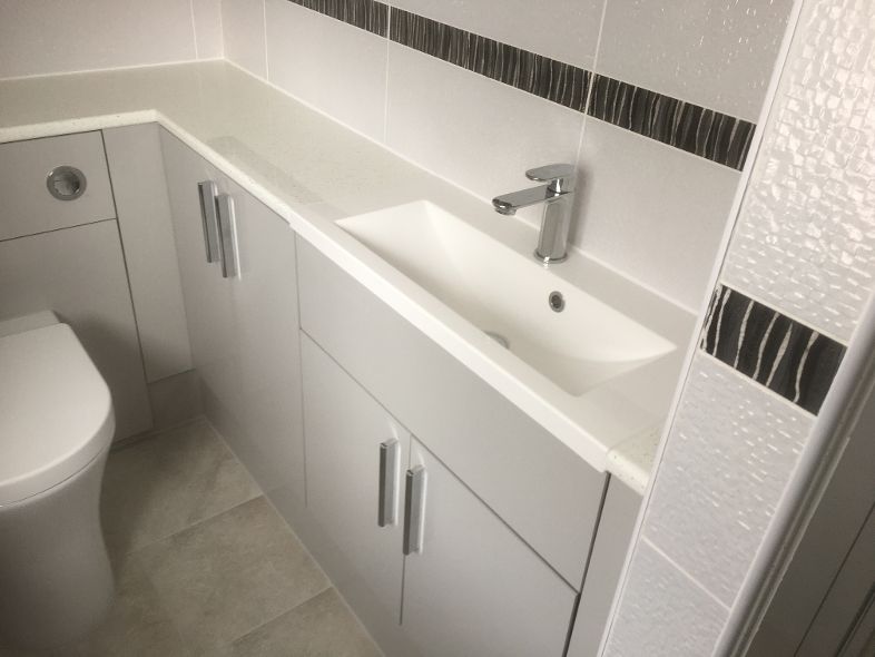 Stylish bathroom design